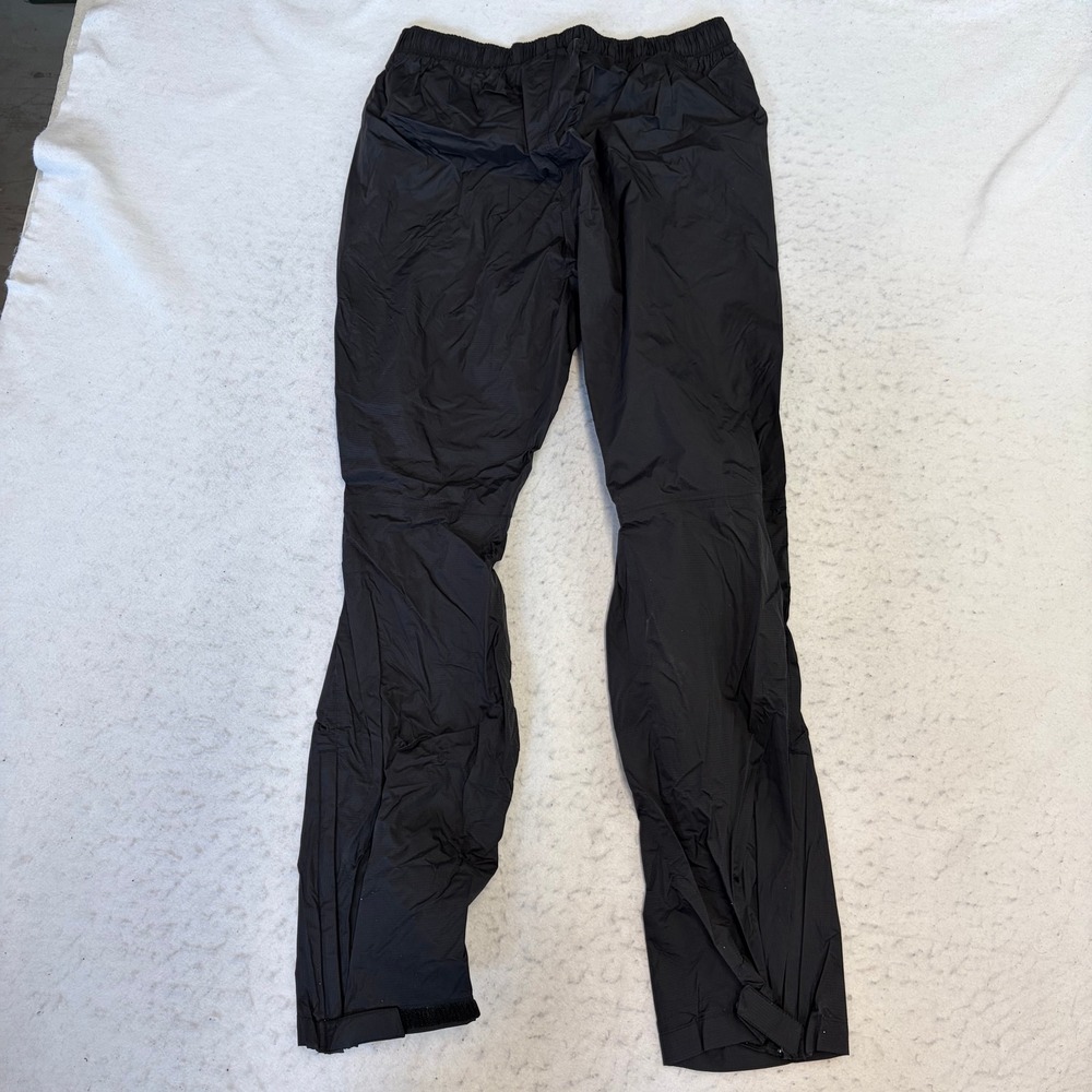 The North Face Rain Pants Womens Medium Black HyVent 2.5L Waterproof Hiking - Picture 3 of 8